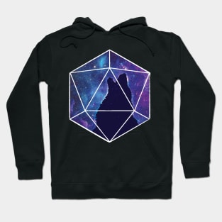 D20 Howling Wolf Soul Hoodie